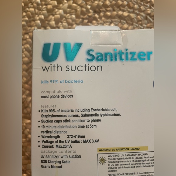 PureMobile UV sanitizer brand new in the box. - Picture 4 of 6